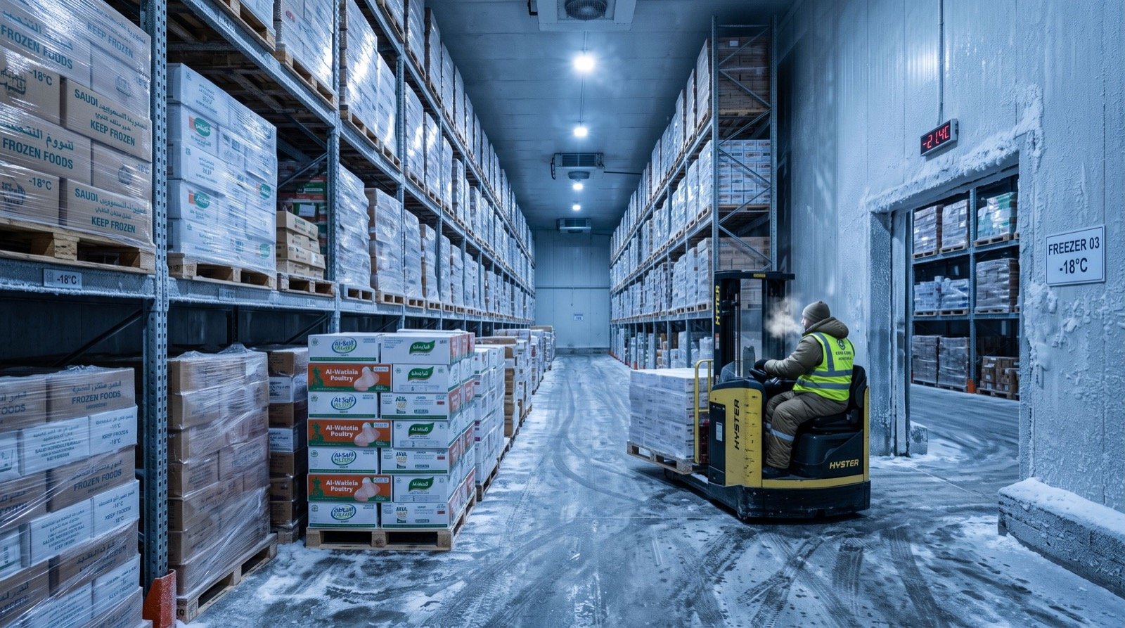 Cold Chain in Saudi Arabia: Frozen Storage Guide 2026